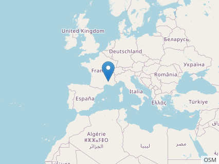 Locations where Aepisaurus fossils were found.