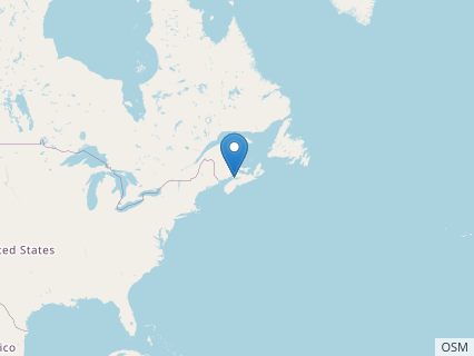 Locations where Ammosaurus fossils were found.