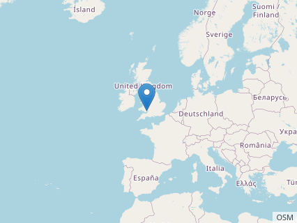 Locations where Asylosaurus fossils were found.