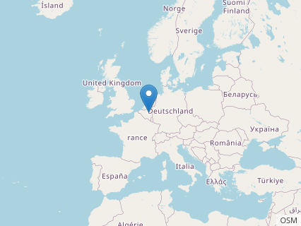 Locations where Betasuchus fossils were found.