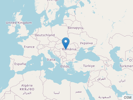 Locations where Bradycneme fossils were found.