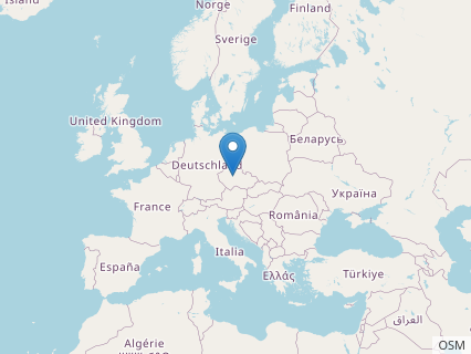 Locations where Burianosaurus fossils were found.