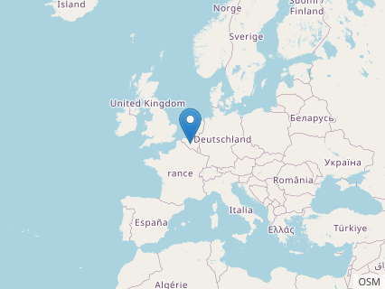 Locations where Craspedodon fossils were found.