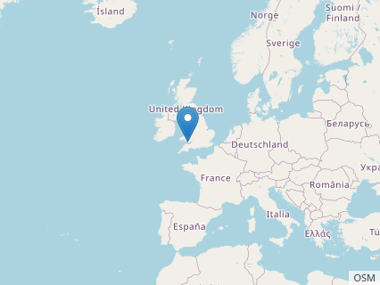 Locations where Dracoraptor fossils were found.