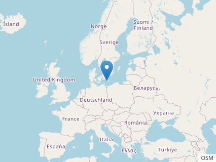 Locations where Dromaeosauroides fossils were found.