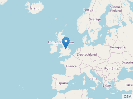 Locations where Eretmosaurus fossils were found.