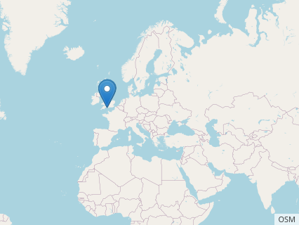 Locations where Istiodactylus fossils were found.