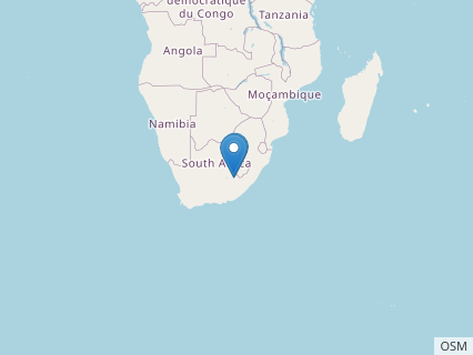 Locations where Plateosauravus fossils were found.