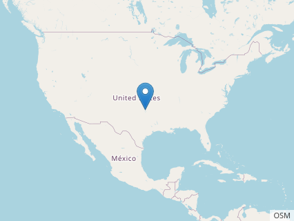 Locations where Pleurocoelus fossils were found.