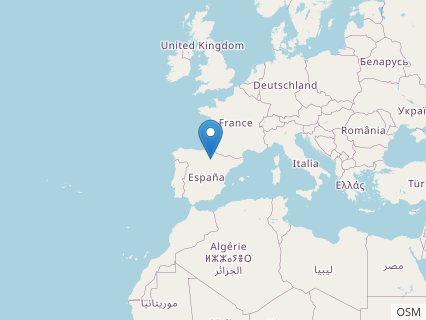 Locations where Prejanopterus fossils were found.