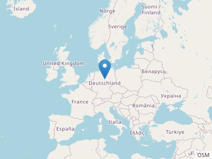 Locations where Pterospondylus fossils were found.